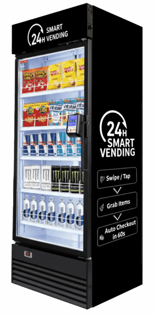 smart ai combo vending machine